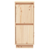 NNEVL Sideboard 31.5x34x75 cm Solid Wood Pine