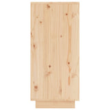 NNEVL Sideboard 31.5x34x75 cm Solid Wood Pine