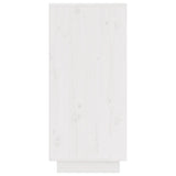 NNEVL Sideboards 2 pcs White 31.5x34x75 cm Solid Wood Pine