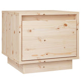 NNEVL Bedside Cabinet 35x34x32 cm Solid Wood Pine
