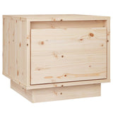 NNEVL Bedside Cabinets 2 pcs 35x34x32 cm Solid Wood Pine