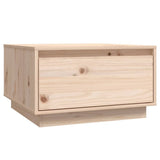 NNEVL Coffee Table 55x56x32 cm Solid Wood Pine