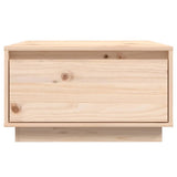 NNEVL Coffee Table 55x56x32 cm Solid Wood Pine