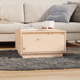 NNEVL Coffee Table 55x56x32 cm Solid Wood Pine