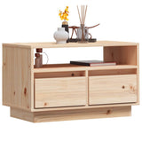 NNEVL TV Cabinet 60x35x37 cm Solid Wood Pine