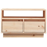 NNEVL TV Cabinet 60x35x37 cm Solid Wood Pine