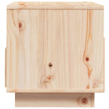 NNEVL TV Cabinet 60x35x37 cm Solid Wood Pine