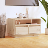 NNEVL TV Cabinet 60x35x37 cm Solid Wood Pine