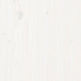 NNEVL TV Cabinet White 140x37x50 cm Solid Wood Pine