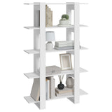 NNEVL Book Cabinet/Room Divider White 100x30x160 cm