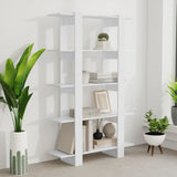 NNEVL Book Cabinet/Room Divider White 100x30x160 cm