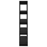 NNEVL Book Cabinet/Room Divider Black 100x30x160 cm