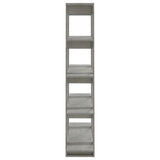 NNEVL Book Cabinet/Room Divider Concrete Grey 100x30x160 cm