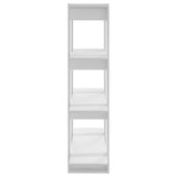 NNEVL Book Cabinet/Room Divider White 100x30x123.5 cm