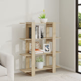NNEVL Book Cabinet/Room Divider Sonoma Oak 100x30x123.5 cm