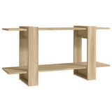 NNEVL Book Cabinet Sonoma Oak 100x30x51 cm Engineered Wood