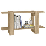 NNEVL Book Cabinet Sonoma Oak 100x30x51 cm Engineered Wood