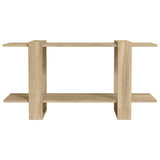 NNEVL Book Cabinet Sonoma Oak 100x30x51 cm Engineered Wood