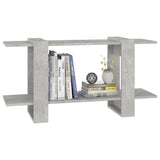 NNEVL Book Cabinet Concrete Grey 100x30x51cm Engineered Wood