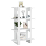 NNEVL Book Cabinet/Room Divider White 80x30x123.5 cm