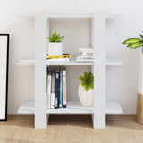 NNEVL Book Cabinet/Room Divider White 80x30x87 cm