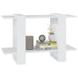 NNEVL Book Cabinet/Room Divider White 80x30x51 cm