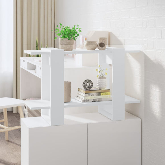 NNEVL Book Cabinet/Room Divider White 80x30x51 cm