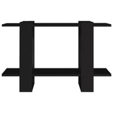 NNEVL Book Cabinet/Room Divider Black 80x30x51 cm