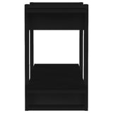 NNEVL Book Cabinet/Room Divider Black 80x30x51 cm