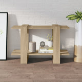 NNEVL Book Cabinet/Room Divider Sonoma Oak 80x30x51 cm