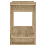 NNEVL Book Cabinet/Room Divider Sonoma Oak 80x30x51 cm