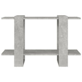 NNEVL Book Cabinet/Room Divider Concrete Grey 80x30x51 cm