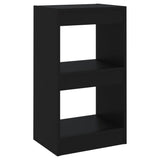 NNEVL Book Cabinet/Room Divider Black 40x30x72 cm