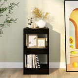 NNEVL Book Cabinet/Room Divider Black 40x30x72 cm