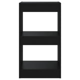 NNEVL Book Cabinet/Room Divider Black 40x30x72 cm