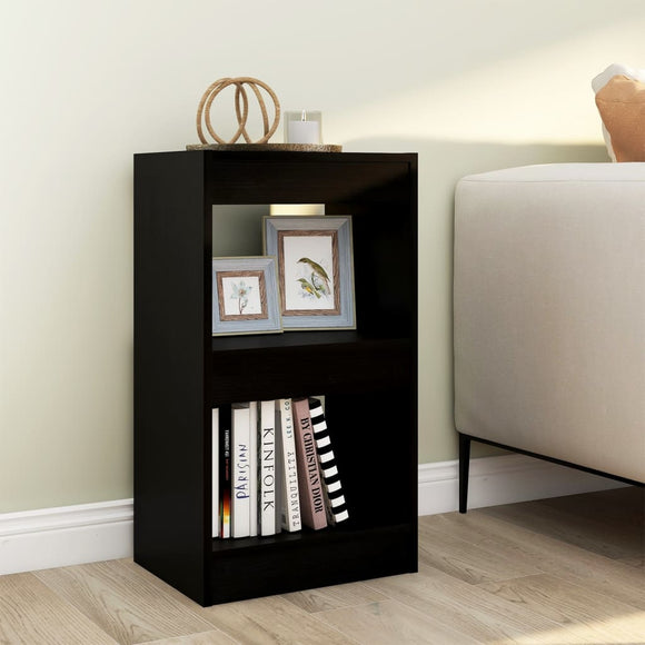 NNEVL Book Cabinet/Room Divider Black 40x30x72 cm