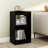 NNEVL Book Cabinet/Room Divider Black 40x30x72 cm