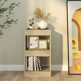 NNEVL Book Cabinet/Room Divider Sonoma Oak 40x30x72 cm
