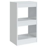 NNEVL Book Cabinet/Room Divider High Gloss White 40x30x72 cm