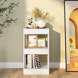 NNEVL Book Cabinet/Room Divider High Gloss White 40x30x72 cm