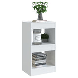 NNEVL Book Cabinet/Room Divider High Gloss White 40x30x72 cm