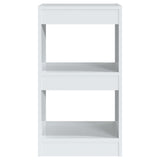 NNEVL Book Cabinet/Room Divider High Gloss White 40x30x72 cm