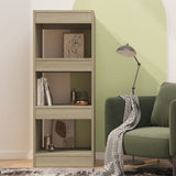 NNEVL Book Cabinet/Room Divider Sonoma Oak 40x30x103 cm Engineered Wood