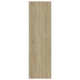 NNEVL Book Cabinet/Room Divider Sonoma Oak 40x30x103 cm Engineered Wood