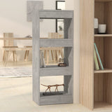 NNEVL Book Cabinet/Room Divider Concrete Grey 40x30x103 cm Engineered Wood