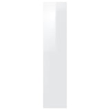 NNEVL Book Cabinet/Room Divider High Gloss White 40x30x135 cm