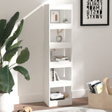 NNEVL Book Cabinet/Room Divider White 40x30x166 cm