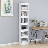NNEVL Book Cabinet/Room Divider White 40x30x198 cm