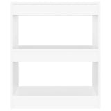 NNEVL Book Cabinet/Room Divider White 60x30x72 cm
