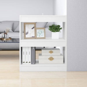 NNEVL Book Cabinet/Room Divider White 60x30x72 cm